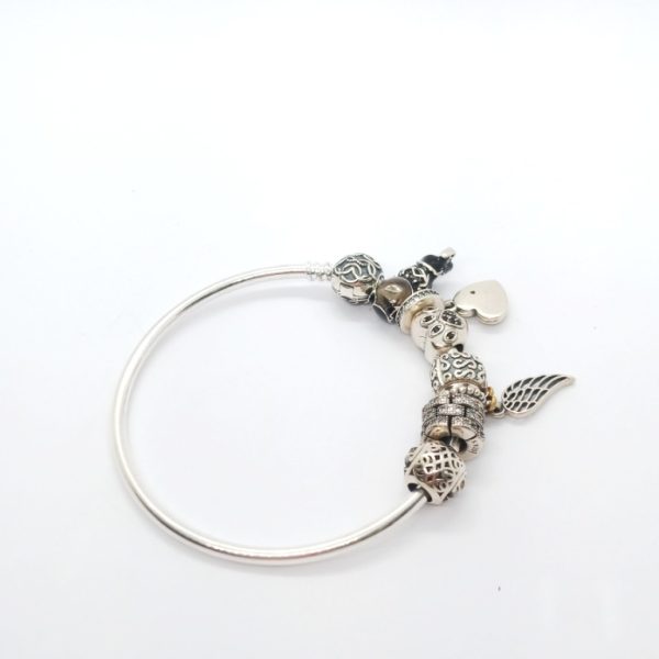 Stylish silver bracelet - Image 3