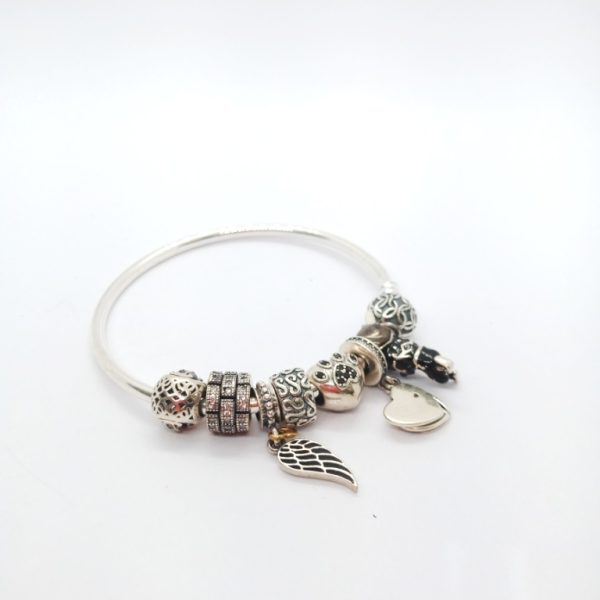 Stylish silver bracelet - Image 4