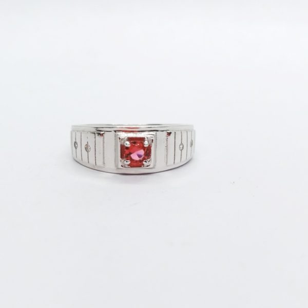 Fancy silver ring - Image 3