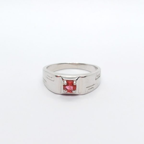 Silver fancy ring - Image 3