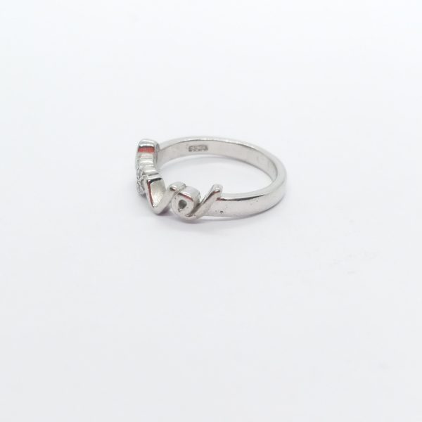 Silver fancy ring - Image 4