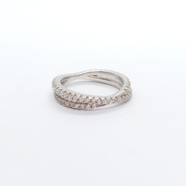 Fancy silver ring - Image 2