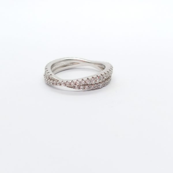 Fancy silver ring - Image 3