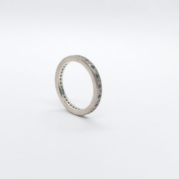 Fancy silver ring - Image 4