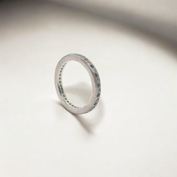 Fancy silver ring