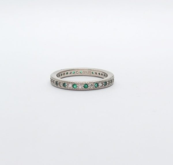 Fancy silver ring - Image 3