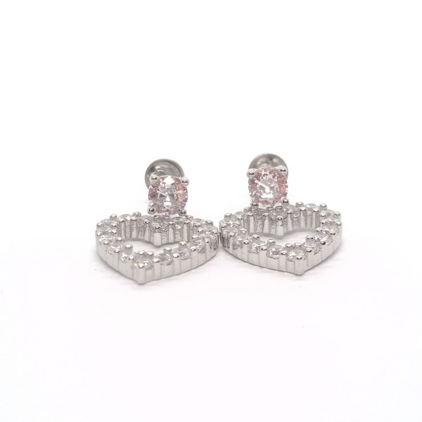 New silver fancy earring - Image 3