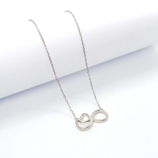 Silver Infinity Heart CHAIN - Image 3