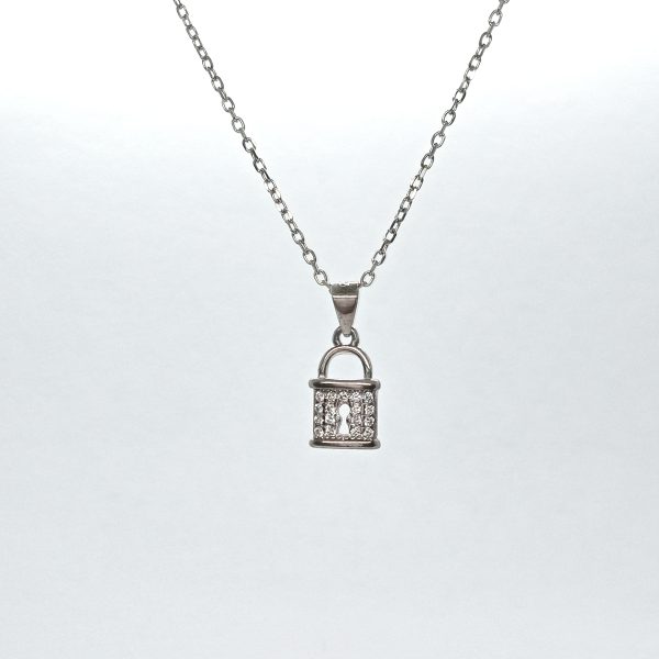 Lock silver pendant - Image 4