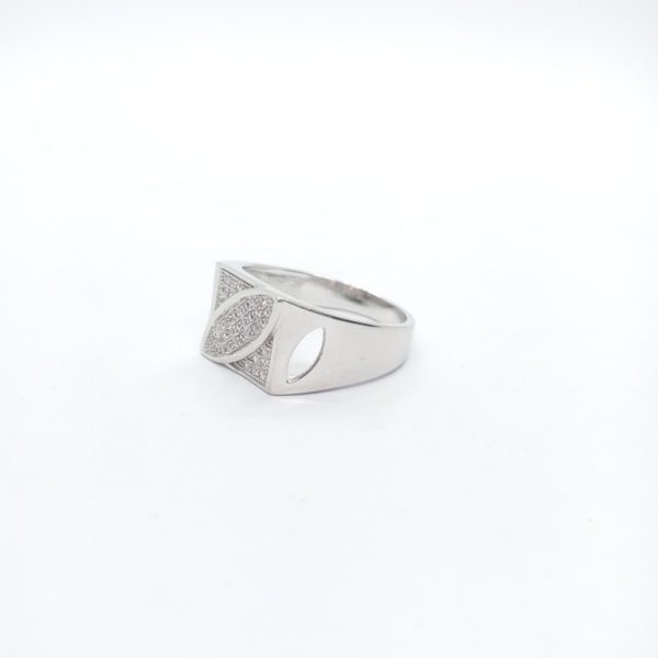 New party wear Fancy silver ring - Image 3