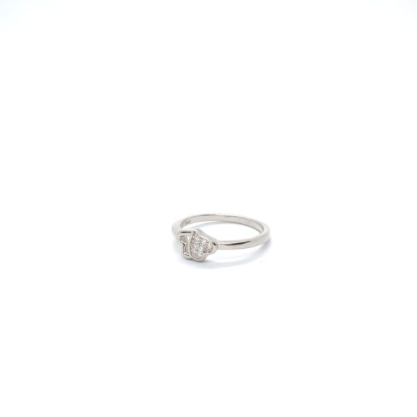 Heart fancy silver ring - Image 4