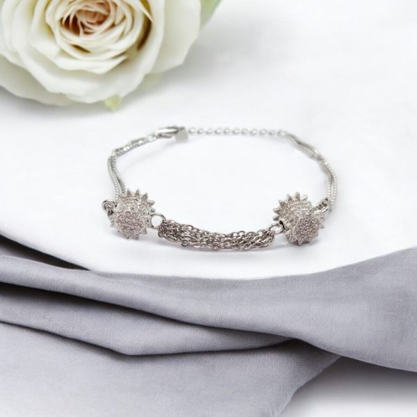 Beautiful drsgin  silver- bracelet