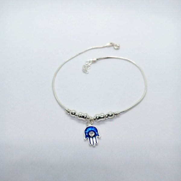 Graceful  silver-anklet - Image 2