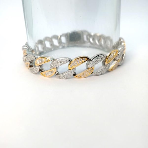 Charming link  silver- bracelet - Image 4