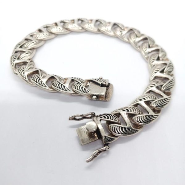 Classy link silver- bracelet - Image 3