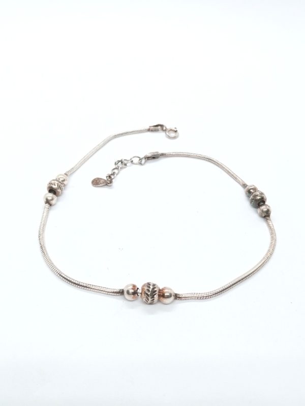 Magical Charm silver Anklet - Image 2