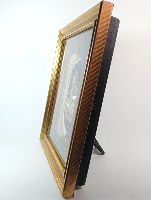 Goddess Laxmi 24kt Gold Foil Frame - Image 2