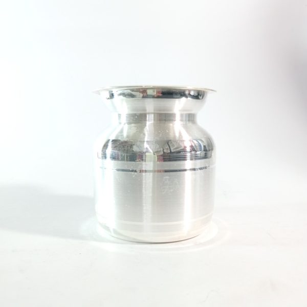 Pure Silver Plain Kalash/Lota for Pooja 99.8% silver