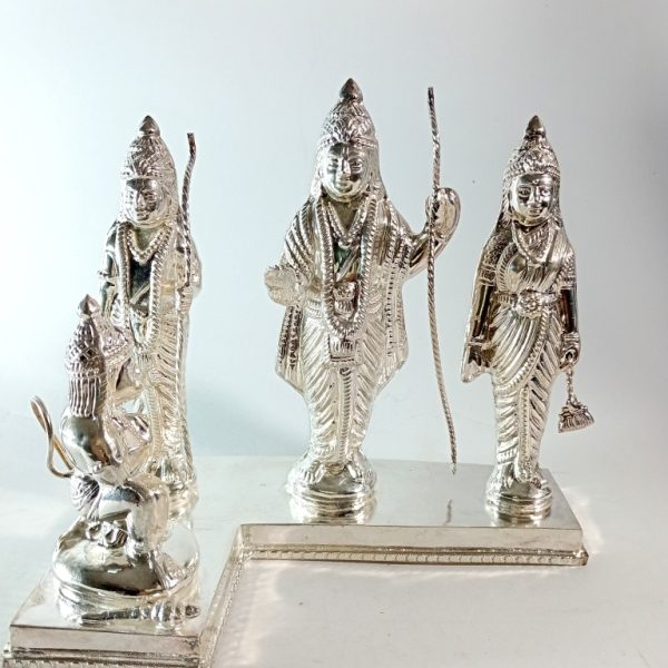 925 Ram Darbar Antique Silver Idol