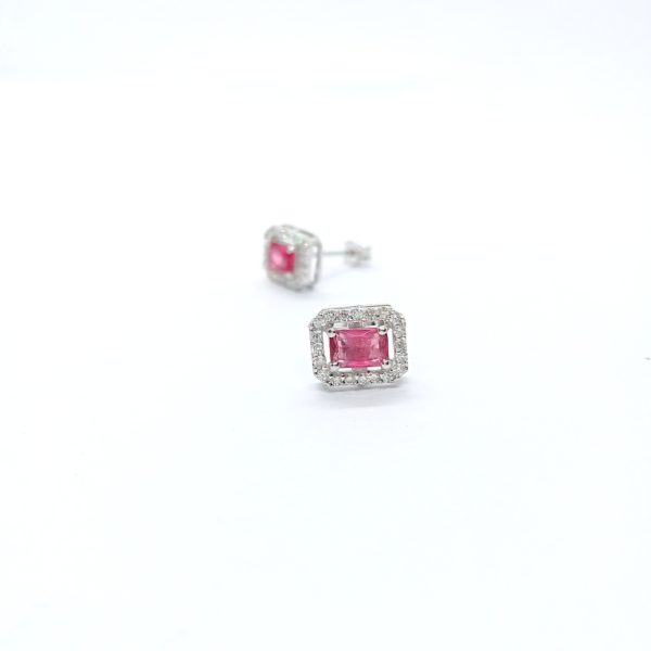 Multi Pierced Stud Earrings - Image 2