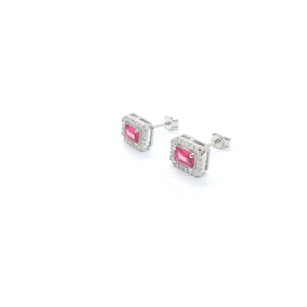 Multi Pierced Stud Earrings - Image 3