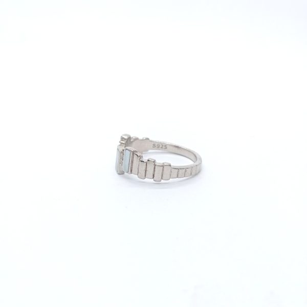 The Stene Band silver ring  - Image 3