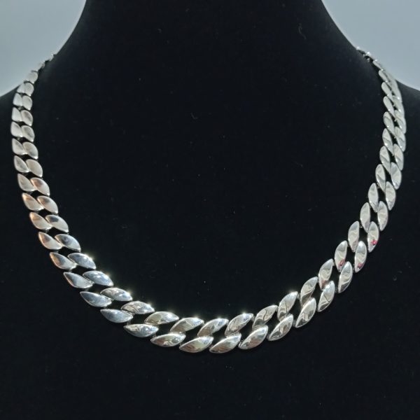 Miami cuban sterling silver chain