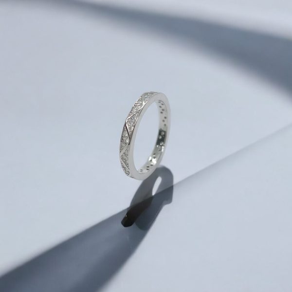 Modern Minimalism Silver Ring - Image 2