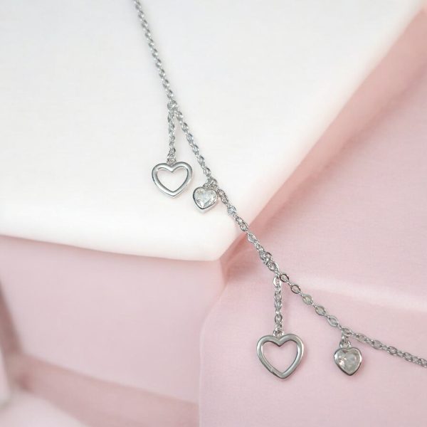 Heart rhinestones Chain - Image 2