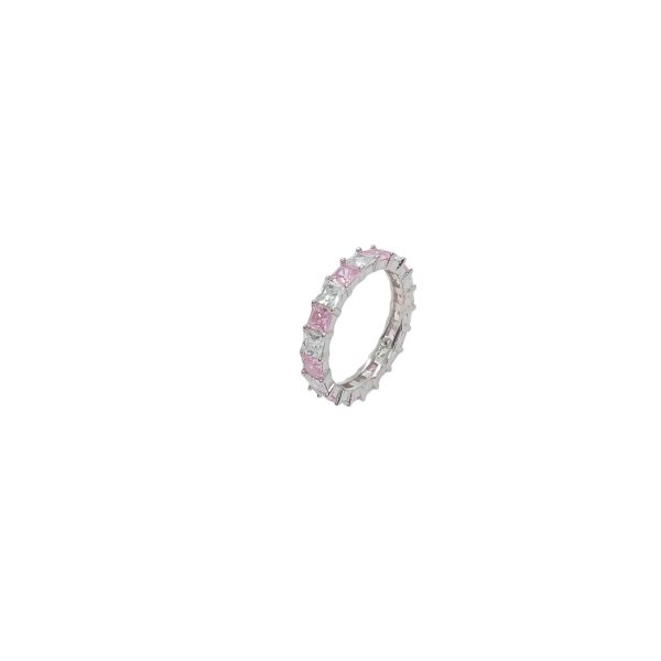 Cute in Pink silver ring - Image 2