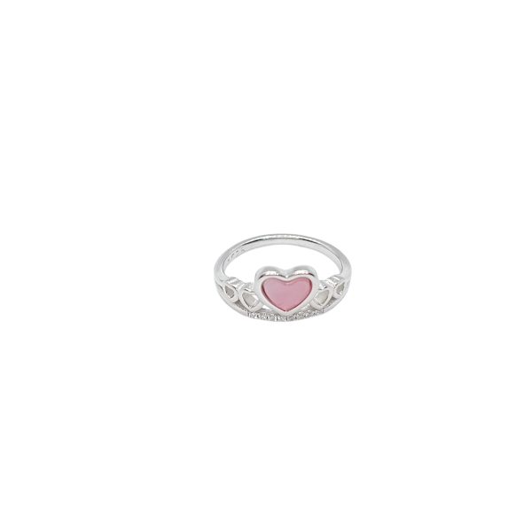 Heart shaped kids girl ring  - Image 3