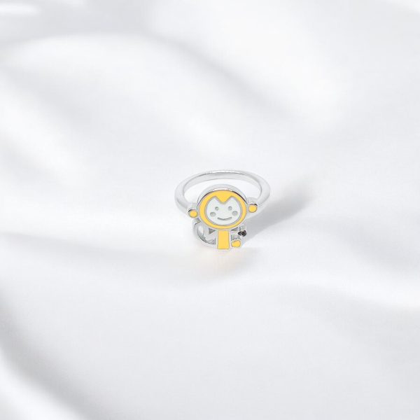 cartoon face Kid's Ring