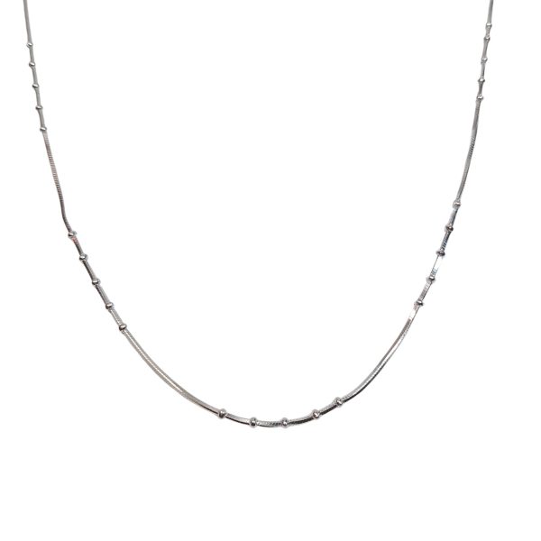 Valentine Stylish Fancy silver chain - Image 2